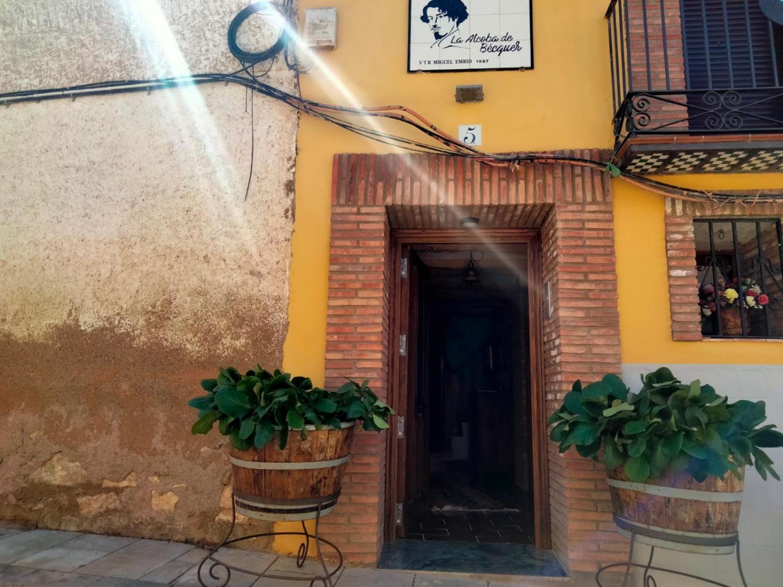 La Alcoba De Becquer Pension Vera de Moncayo Buitenkant foto