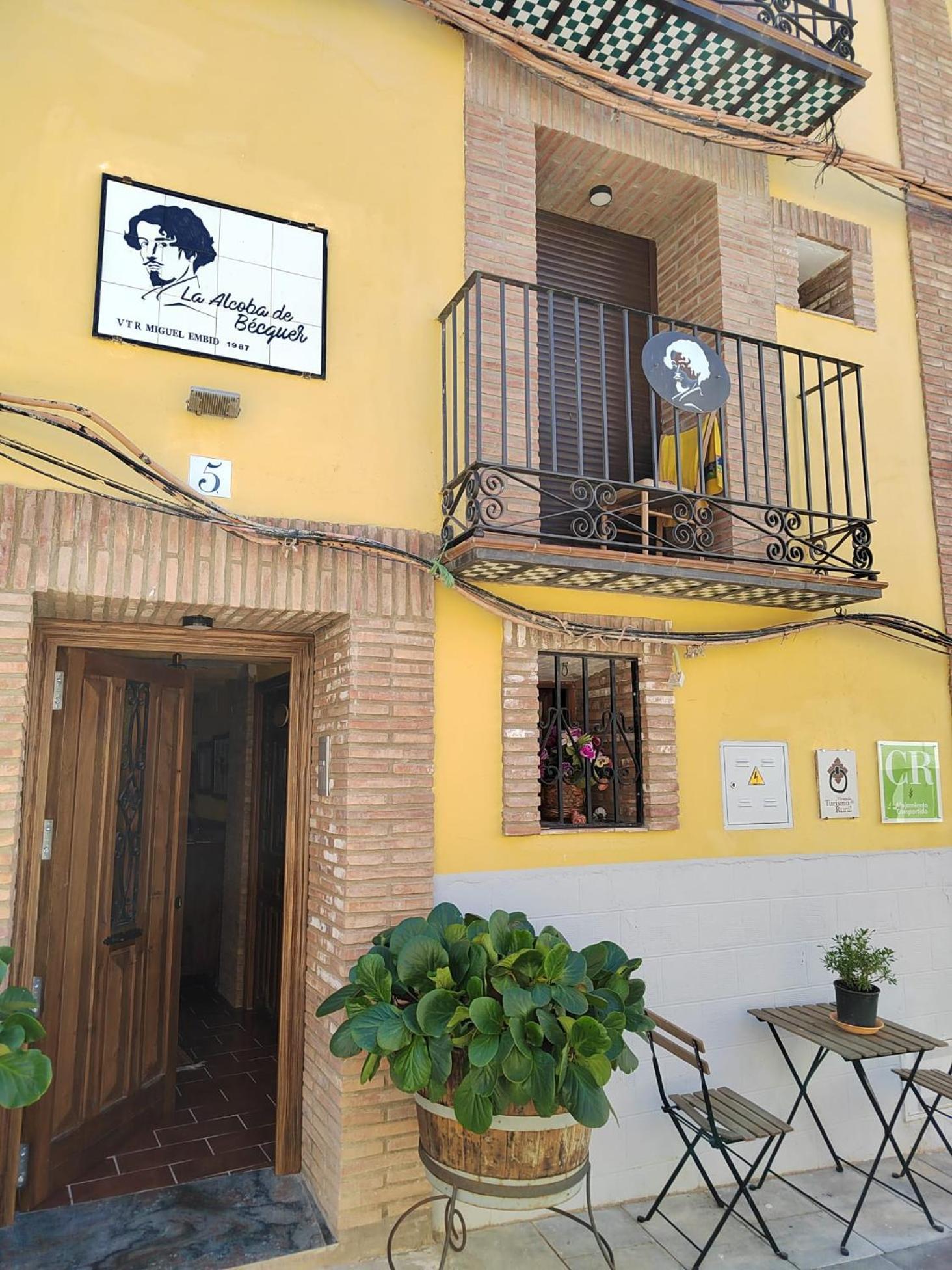 La Alcoba De Becquer Pension Vera de Moncayo Buitenkant foto